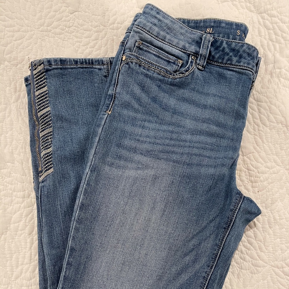 WHBM skimmer jeans ****8 Long